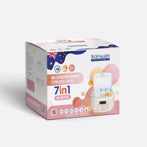 MÁY HÂM SỮA TIỆT TRÙNG ĐA NĂNG 7 TRONG 1 – BH8950